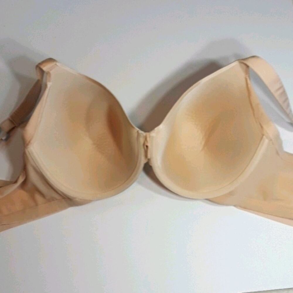 NWOT Ambrielle Womens Sz 42DD Beige Everyday Full Coverage No Show Bra - Picture 6 of 11